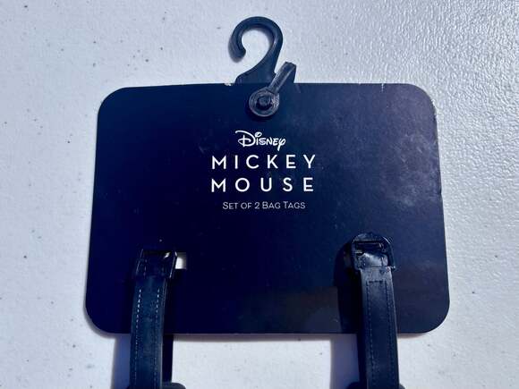 Disney Mickey & Minnie Mouse Set of 2 PVC Luggage Bag Tags - Picture 10 of 10